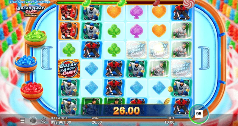 Break Away Candy - pokretanje Free Spins s rastućim Multiplier Trailom